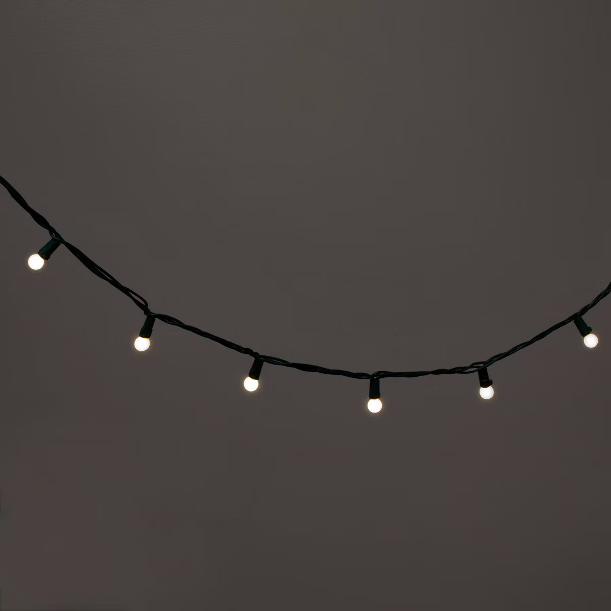 50ct LED Smooth Sphere Christmas String Lights with Green Wire - Wondershop™ | Target