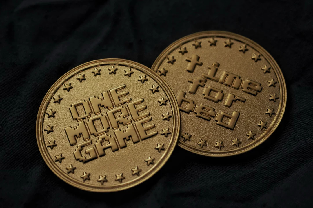 Metal Destiny Flip Coin for Gamers, Fathers Day Gift, Destiny Coin, Teen Coin for Gamers, Gaming ... | Etsy (US)