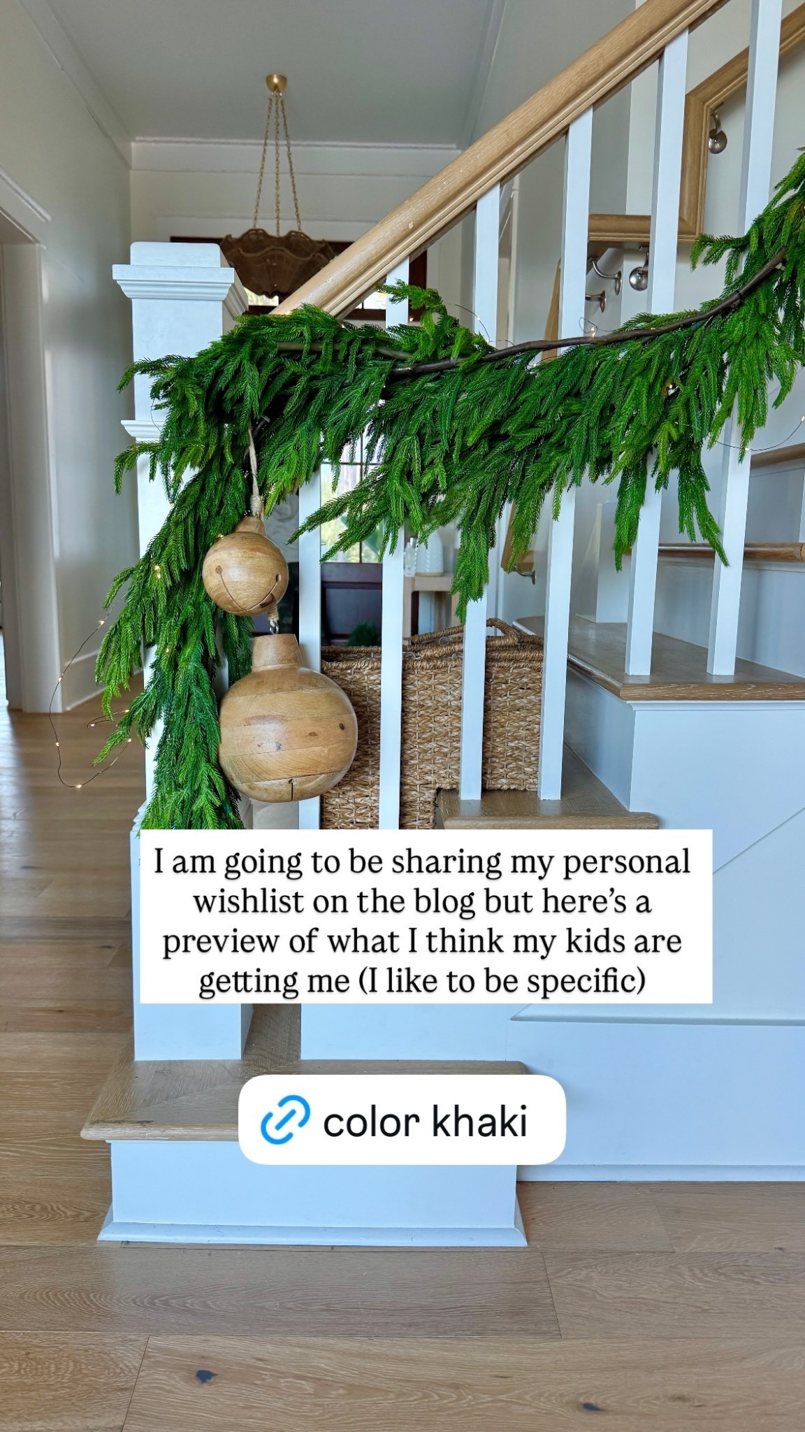 I am going to be sharing my personal wishlist on the blog but here’s a preview of what I think my kids are getting me (I like to be specific). Khaki  

#LTKHome #LTKHoliday #LTKGiftGuide