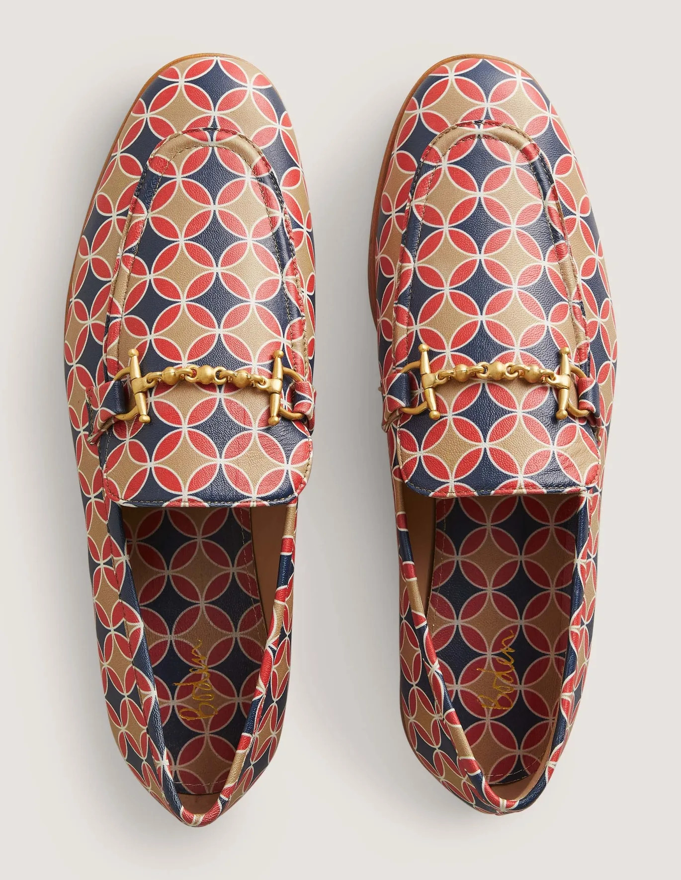 Snaffle Detail Leather Loafers | Boden (US)