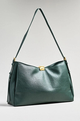 Foldover Slouchy Buckle Shoulder Bag | Anthropologie (US)