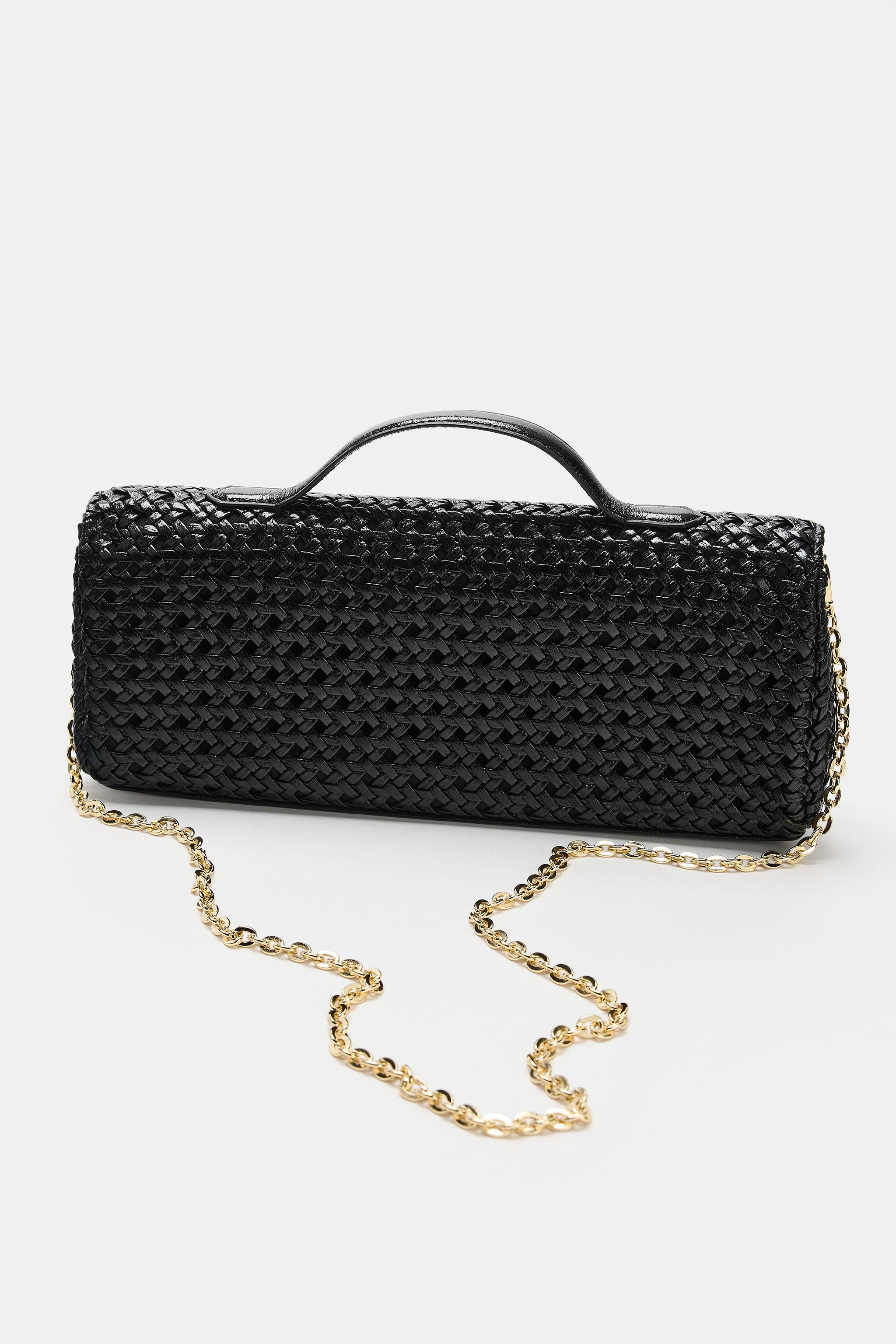 WOVEN ENVELOPE BAG | Zara US