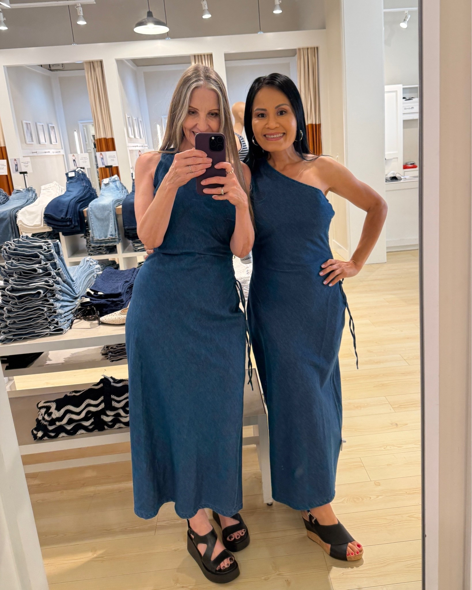 This one shoulder dress maxi dress looks great on my friend and I both … & we have very different figures! #pearshape #appleshape #oneshoulderdress #maxidress #denimdress #summerdress

#LTKSeasonal #LTKOver40 #LTKdayinmylife