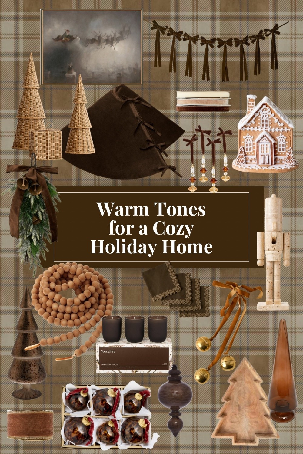 🎄 Elegant Brown & Neutral Christmas Decor: Cozy, Warm Holiday Vibes

Introduction:
Bring warmth and elegance to your holiday home this year with a neutral Christmas color palette featuring mocha, chocolate, tan, and taupe tones. These cozy, sophisticated accents—from plush tree skirts to sparkling glass ornaments—create a timeless holiday atmosphere that’s perfect for any home.

Featured Decor Picks:

	•	Taupe Velvet Tree Skirt: Add a plush, soft base for your gifts and give your tree a luxurious foundation.
	•	Glass Christmas Trees: Elegant glass trees in warm tones bring sparkle and sophistication to any tabletop or mantel.
	•	Light-Up Gingerbread House: This charming gingerbread house looks so real and even lights up, adding a magical glow to your holiday display.
	•	Bow Garland: Mocha bow garland makes a statement across your staircase, mantel, or windows.
	•	Velvet Ribbon Accents: Use rich velvet ribbons on your tree or wreaths for a tactile, luxurious touch.

Why This Palette Works:
Neutral tones create a serene, inviting atmosphere while remaining elegant and versatile. Pair these warm browns with metallic accents like gold or bronze and natural textures like wood, linen, or glass for a balanced, cozy holiday look.

#LTKHome #LTKSeasonal #LTKFindsUnder50