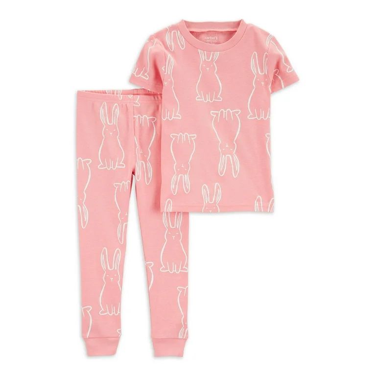 Carter's Child of Mine Baby and Toddler Unisex Easter Pajama Set, 2-Piece, Sizes 12M-5T - Walmart... | Walmart (US)