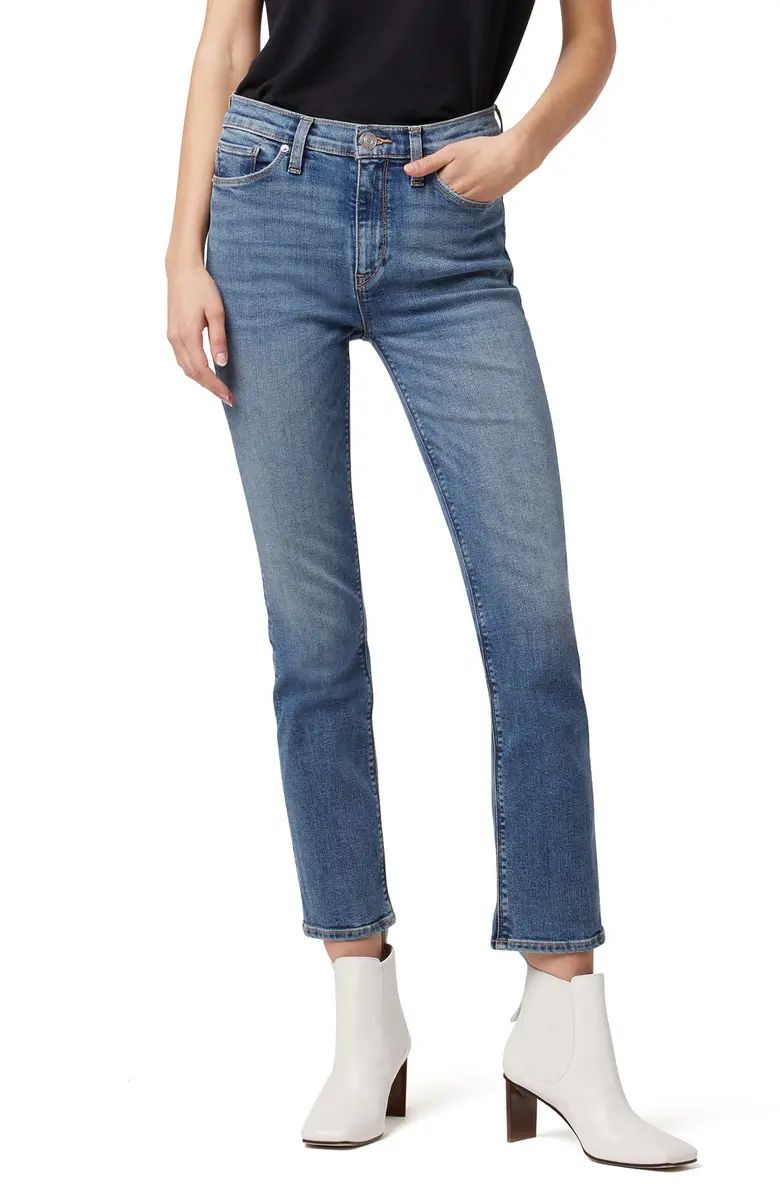Hudson Jeans Barbara High Waist Straight Leg Ankle Jeans | Nordstrom | Nordstrom
