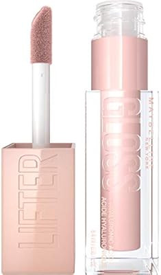 Maybelline New York Lifter Gloss Lip Gloss Makeup With Hyaluronic Acid,002 ICE, 0.18 Fl Oz | Amazon (US)