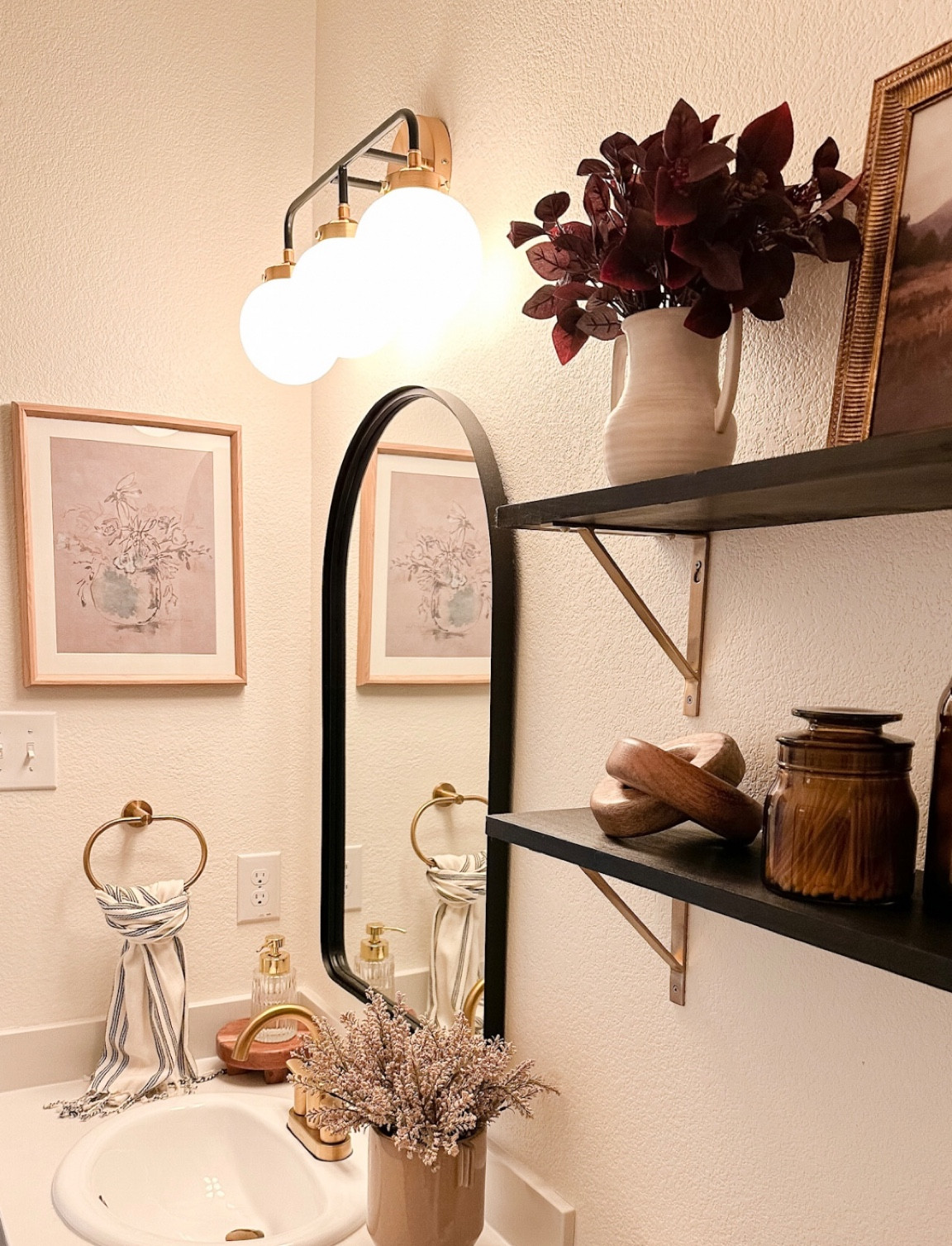 Bathroom decor
Fall decor
Holiday
Shelf decor
Wall decor
Mirror
Lighting
Vanity light
Vase
Hand towel
Home decor
Art

#LTKFind #LTKhome