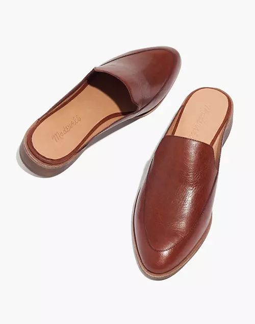 The Frances Loafer Mule in Leather | Madewell