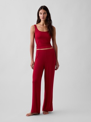 SoftMade Modal Rib PJ Pants | Gap (US)
