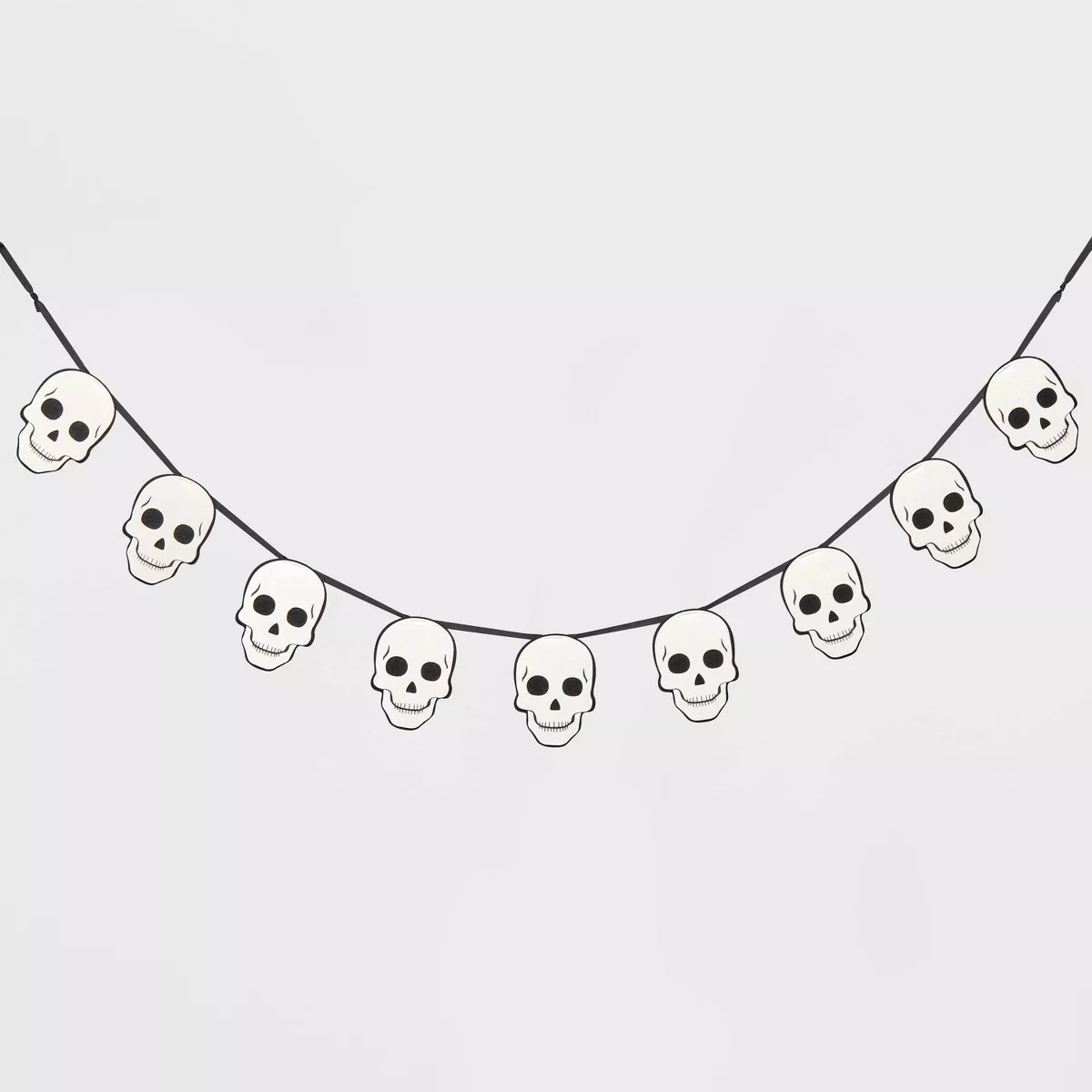 6' Felt Skull Halloween Garland - Hyde & EEK! Boutique™ | Target