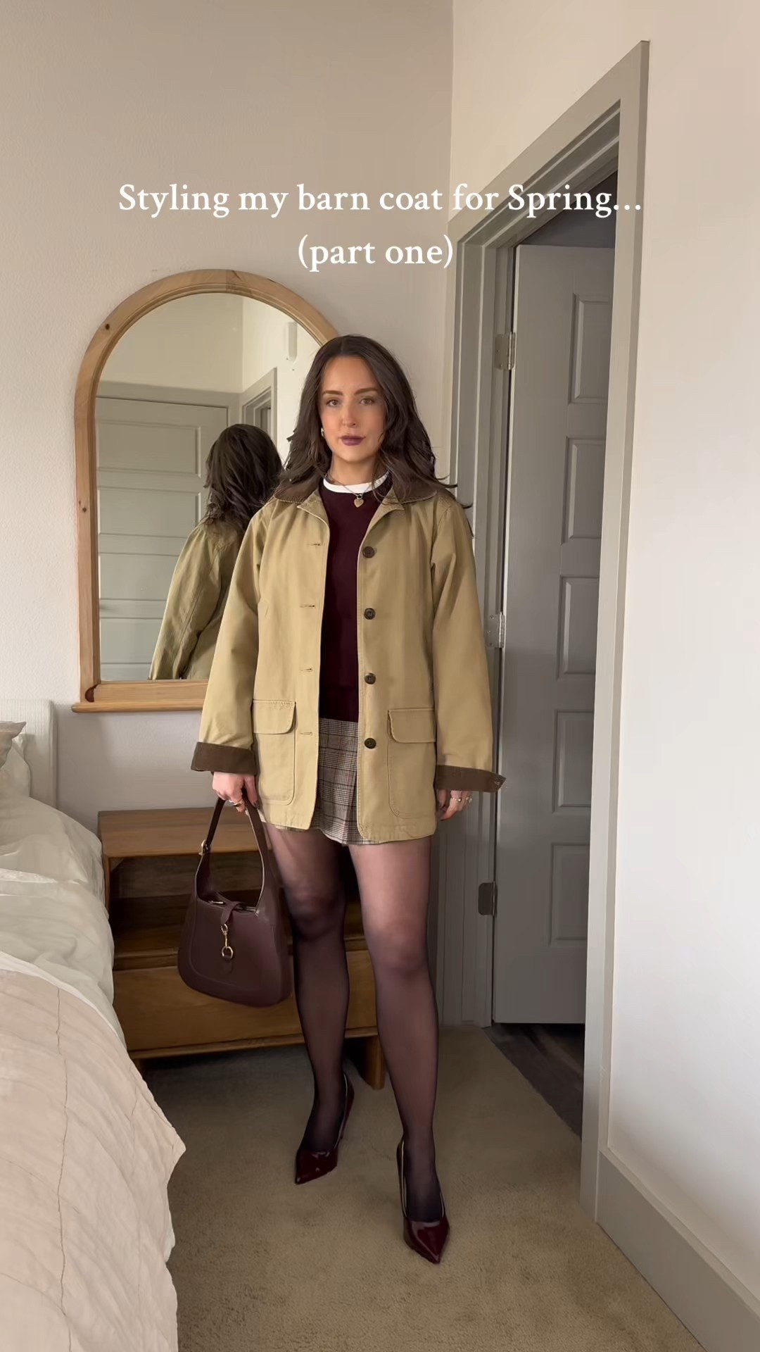 Finding all the ways to style my @llbean barn coat 🤎

I’m obsessed with this plaid skirt but make sure you order one size down it runs pretty large!! 


 #barncoat #chorecoat #springoutfitideas #springootd #springstyle