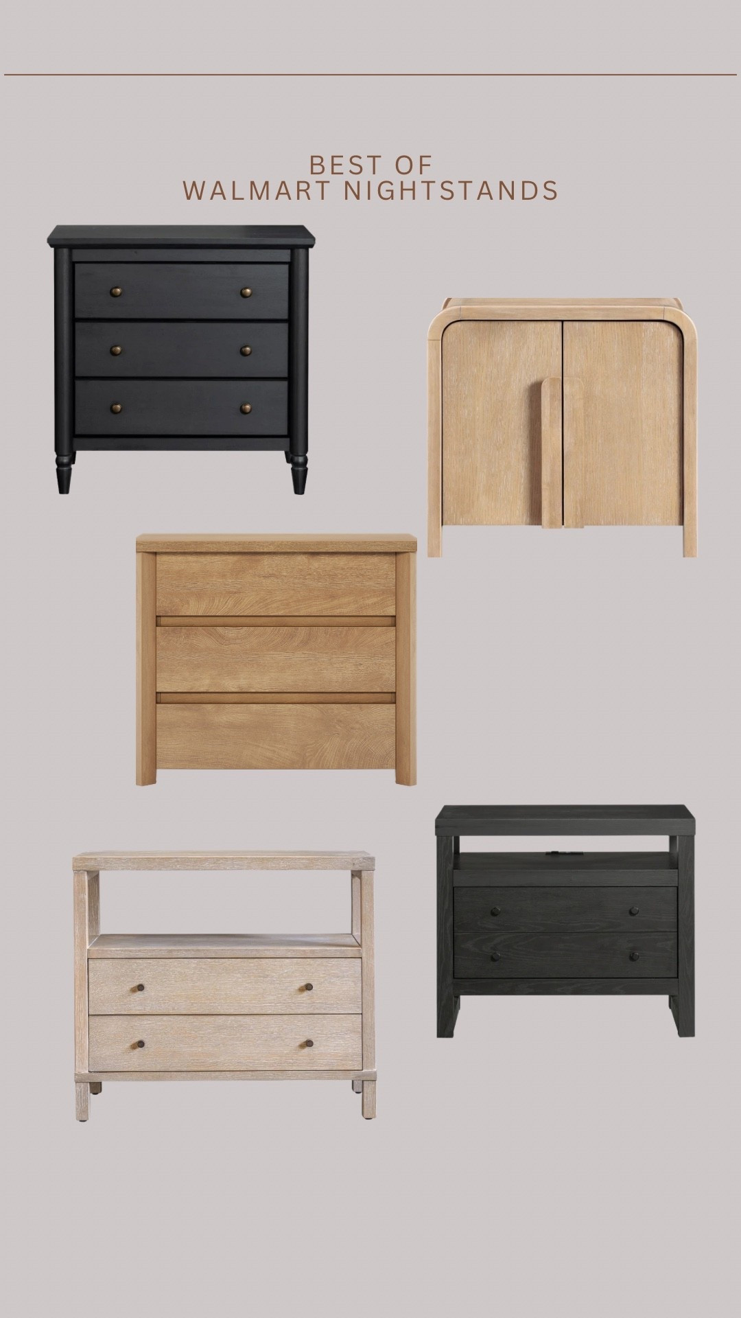 Best of @walmart nightstands 😍😍 #walmartpartner #walmart

#LTKHome #LTKSaleAlert