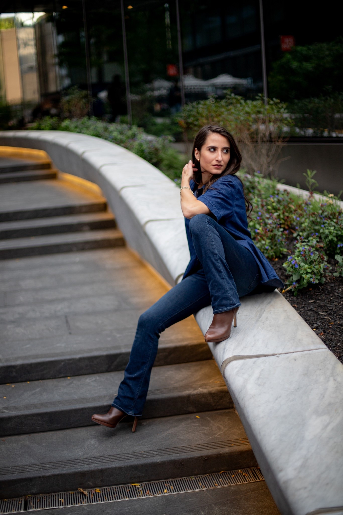 Fall fashion full denim / navy fall look - daily outfit inspo - autumn outfit inspo 

#LTKSeasonal #LTKStyleTip