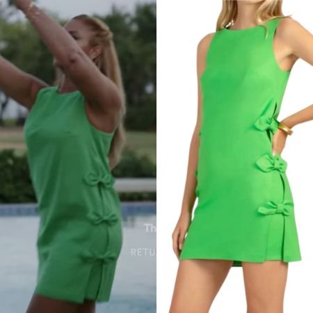 Gizelle Bryant’s Green Bow Dress