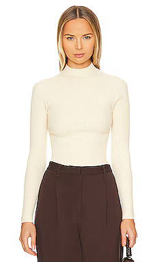 House of Harlow 1960 X Revolve Ranae Mock Neck Sweater in Ivory from Revolve.com | Revolve Clothing (Global)