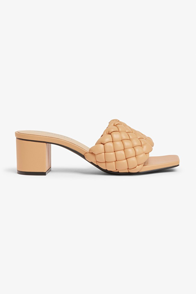 Gewebte Mules mit Absatz | Monki (DE)