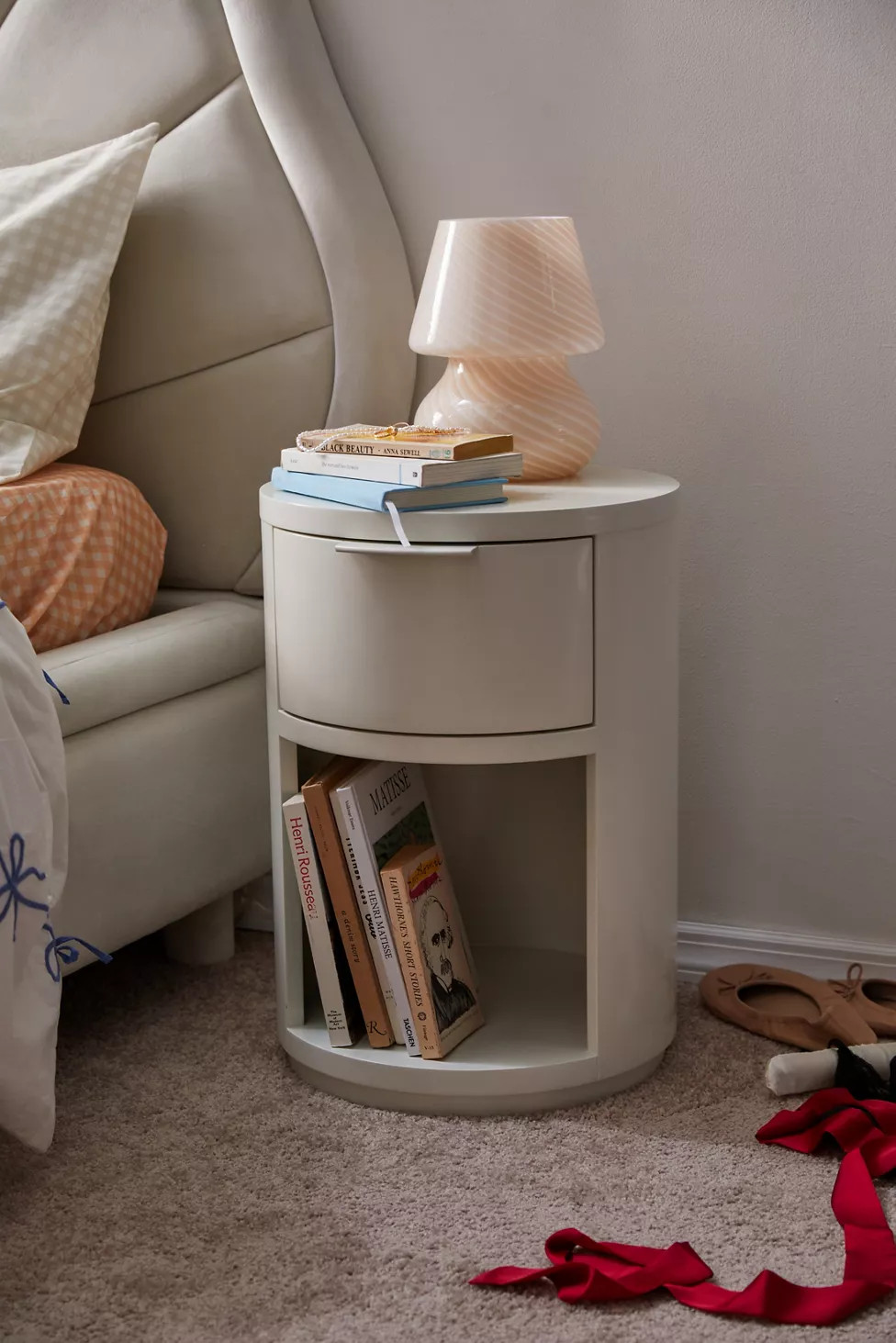 Kane Round Storage Nightstand | Urban Outfitters (US and RoW)