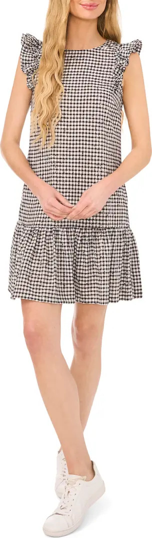 Ruffle Detail Gingham Dress | Nordstrom