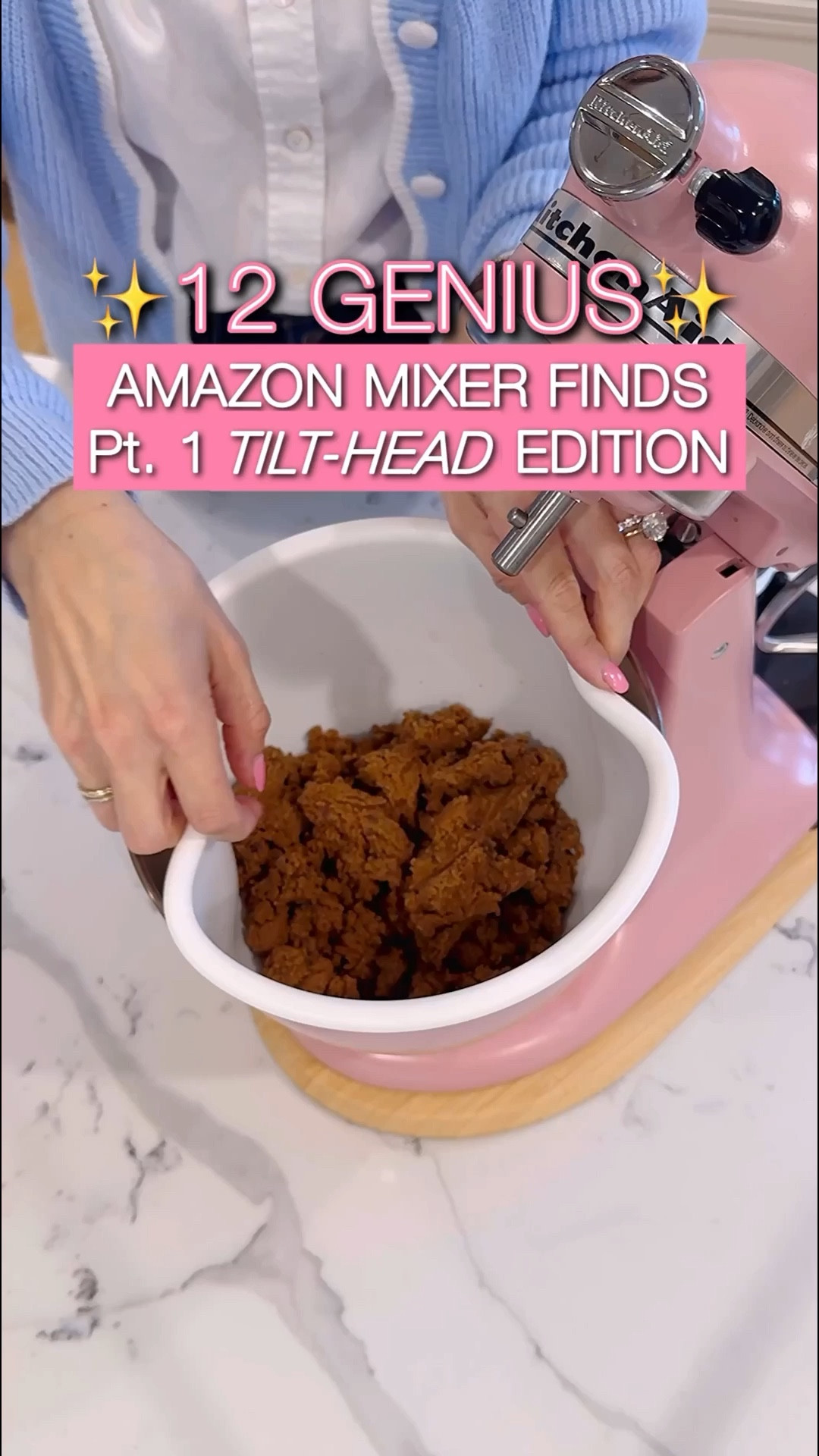 12 genius Amazon mixer finds that make baking easier, cleaner, and way more fun. Linked everything you need: no‑mess ingredient attachment, splatter‑proof cover, bamboo sliding board, dough‑scraping spatulas, dough‑saving hook attachment, whisk cleaner, bowl liners for multiple batches, and storage solutions for all your attachments.
#LTKKitchen #AmazonFinds #BakingEssentials #MixerHacks  

#LTKHome #LTKSaleAlert #LTKfoodie #LTKHome #LTKmomlife