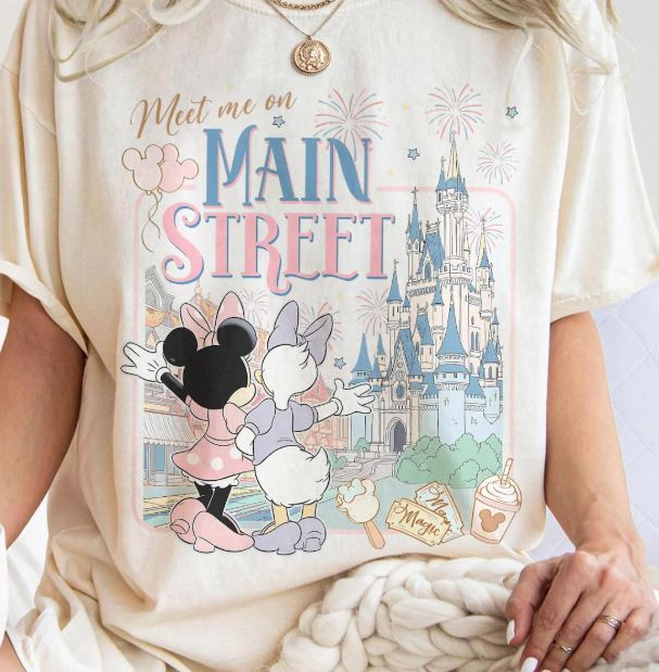 25% off

•
Sale ends in 1:21:10

Vintage Comfort Colors® Meet Me On Main Street Shirts, Retro Minnie And Daisy Besties Tee, Magic Kingdom Castle Tee, Disney Girls Trip Gift 

 