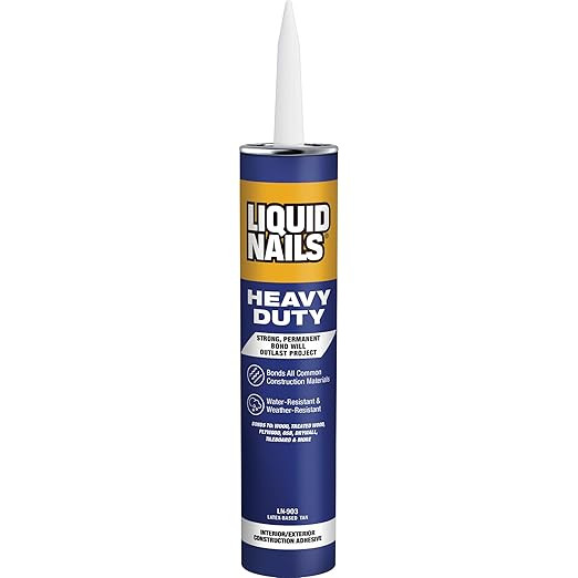 Liquid Nails Heavy Duty Construction Adhesive (LN903), 10 oz | Amazon (US)