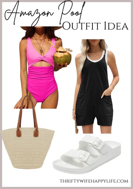 Mom-friendly pool outfit from Amazon! 

#LTKSeasonal #LTKstyletip #LTKunder50