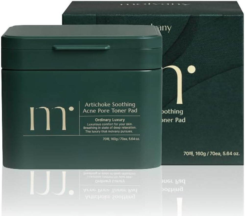 molvany Artichoke Soothing Affect Pore Toner Pad /ASAP Soothe&Calm Skin, Improve skin balance Rec... | Amazon (US)
