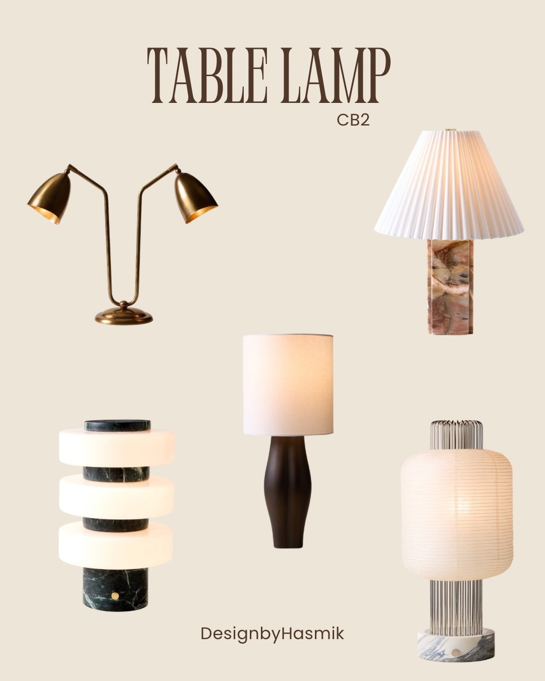 omg I’m in love with this interesting and different table lamps @cb2

#LTKSpringSale #LTKHome #LTKSaleAlert