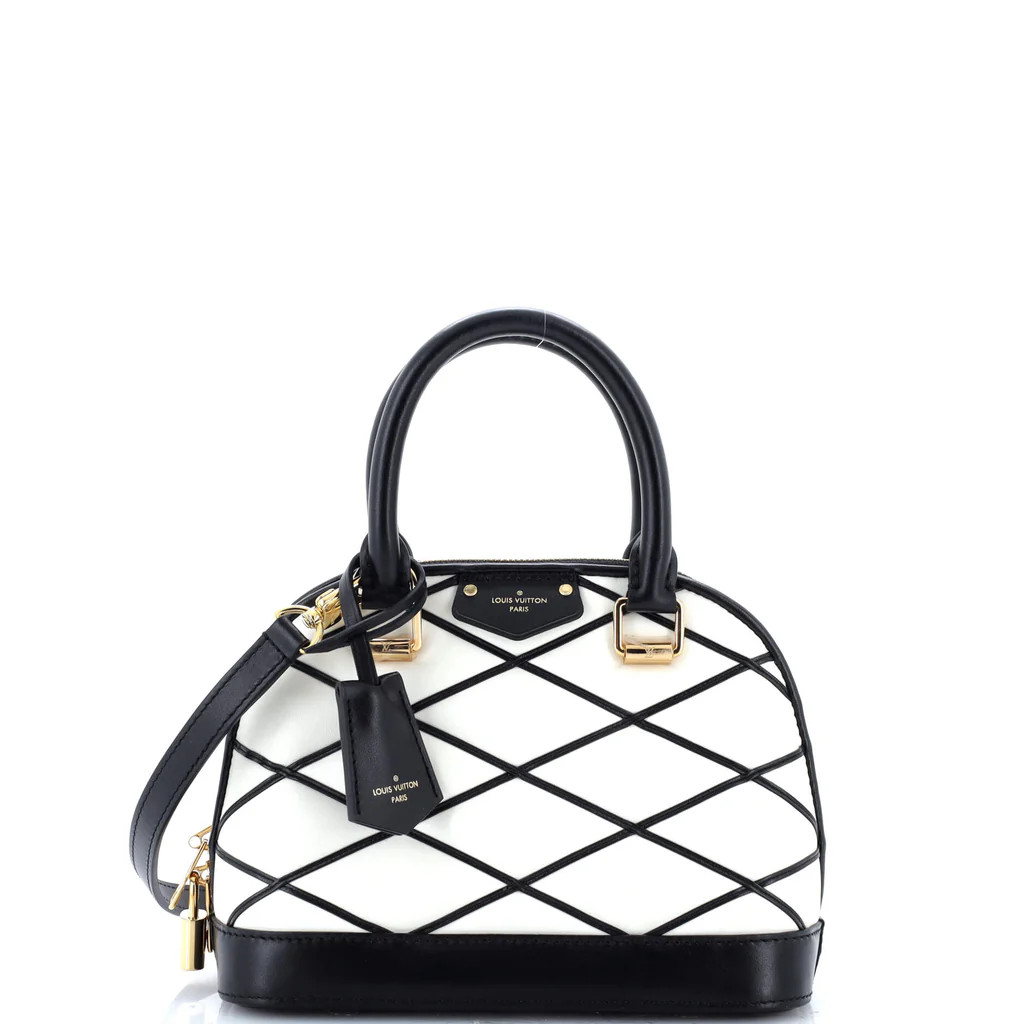 Alma Handbag Malletage Leather BB | Rebag