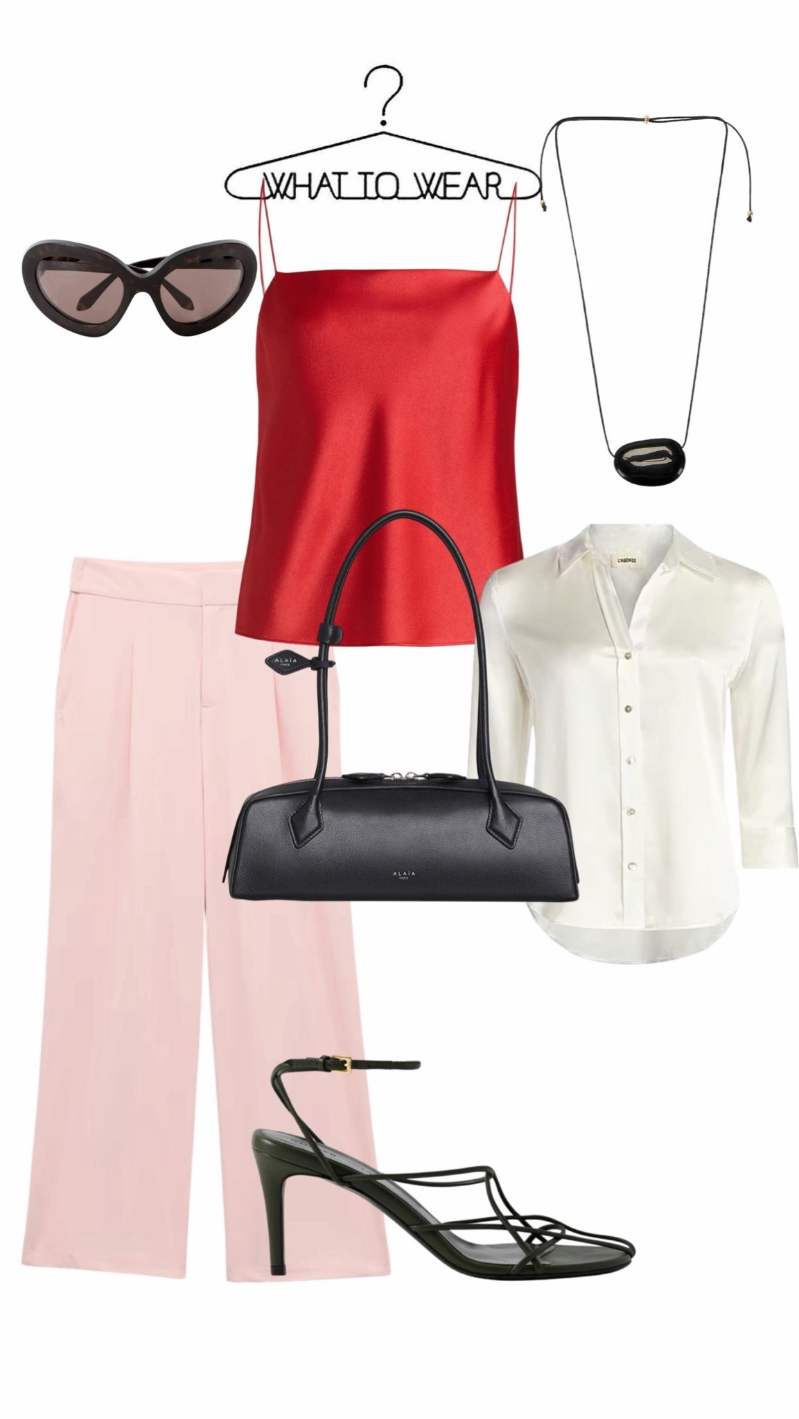 How to style pink pants ￼