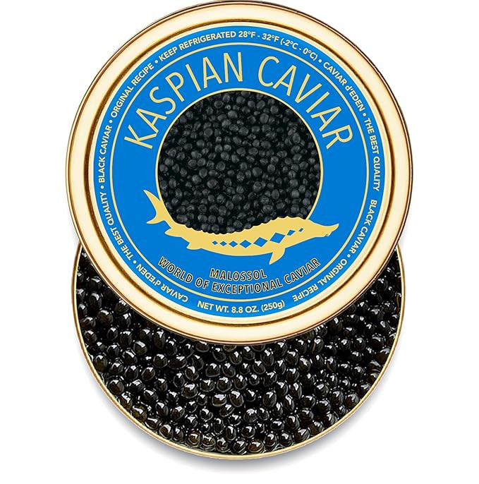 𝐁𝐄𝐒𝐓𝐒𝐄𝐋𝐋𝐄𝐑 Premium Siberian Sturgeon Royal Black Caviar - 1.1 oz - ... | Amazon (US)