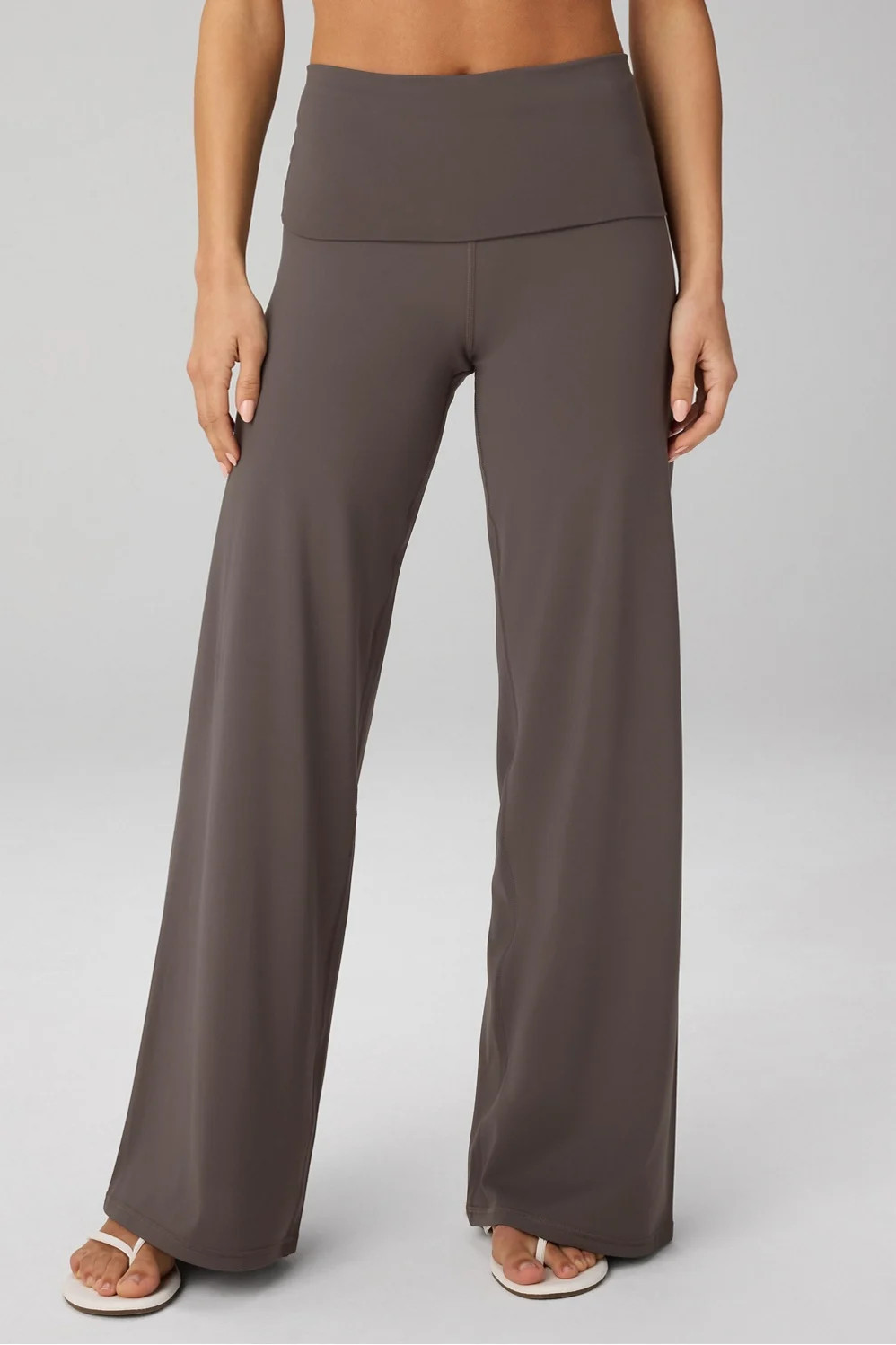 PureLuxe Foldover Straight Leg Pant | Fabletics