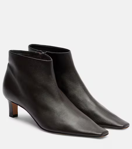 Carla 45 leather ankle boots | Mytheresa (US/CA)