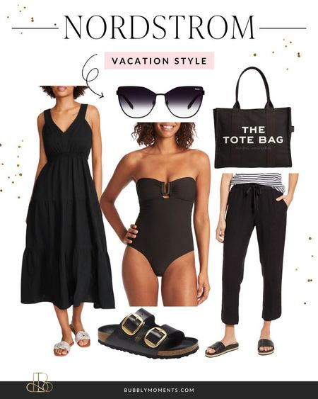 Nordstrom Vacation Style. Women's Fashion and Accessories. Outfit Ideas#LTKtravel #LTKfindsunder100 #LTKfindsunder50 #nordstromfashion #womensfashion #womensaccessories #vacationdress #summerdress #travel

