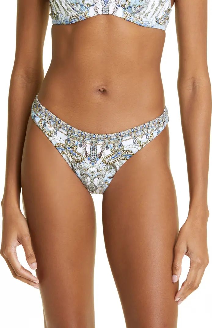 Camilla Moon and Back High Leg Bikini Bottoms | Nordstrom | Nordstrom
