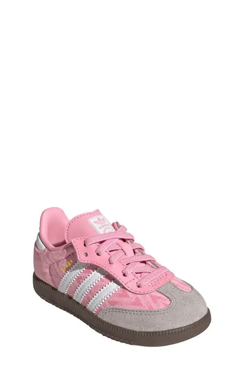 adidas Kids' Samba OG Sneaker in Light Pink/White/Gum at Nordstrom, Size 7 M | Nordstrom