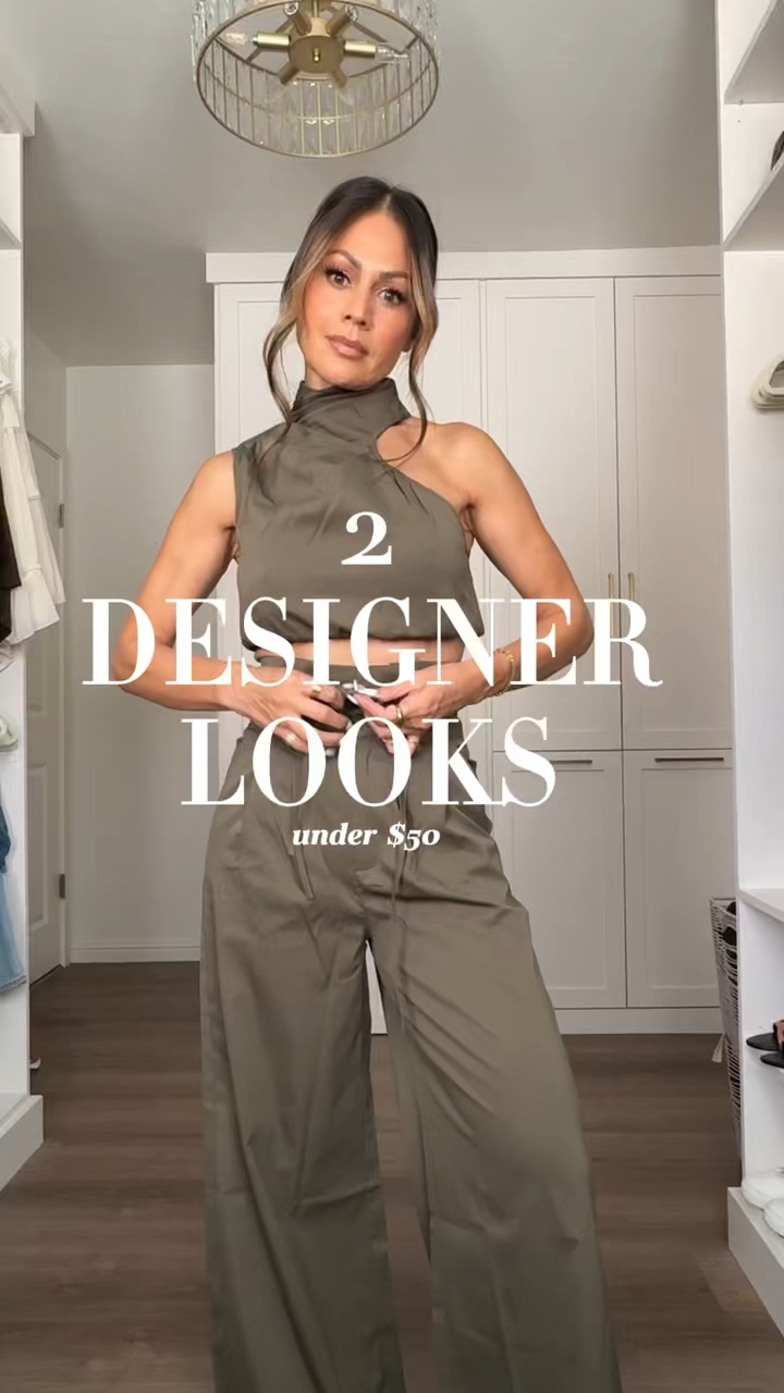 2 designer looks under $50!! Wearing small in both

#LTKdayinmylife #LTKgrwm #LTKootd