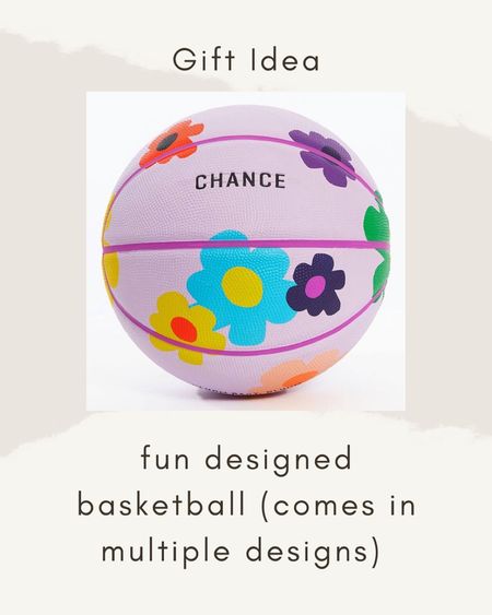 Gift idea: fun designed basketball (comes in multiple colors)

#LTKkids #LTKGiftGuide #LTKfitness