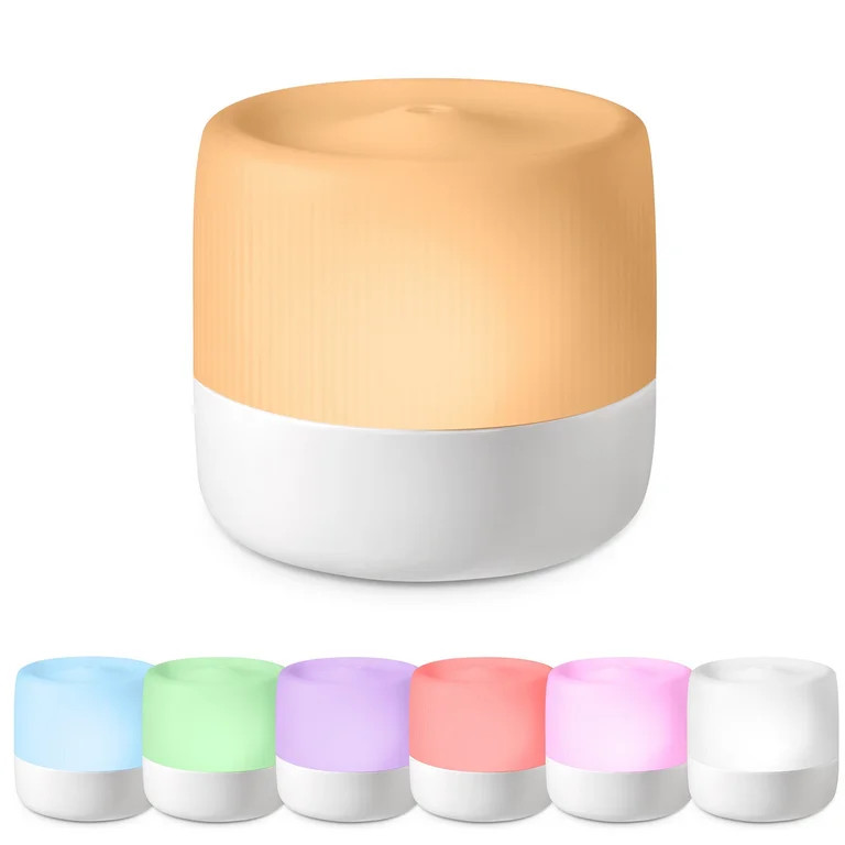 Homedics Ultrasonic Aroma Essential Oils Diffuser with Color-Changing Lights, up to 5 Hours  Runt... | Walmart (US)