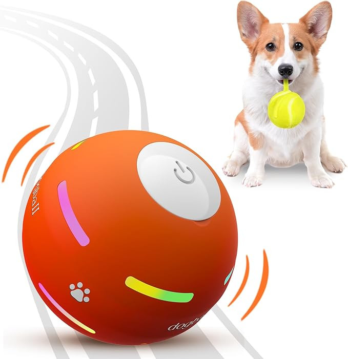 PetDroid Interactive Dog Toys Dog Ball,[2025 Newly Upgraded] Durable Motion Activated Automatic R... | Amazon (US)