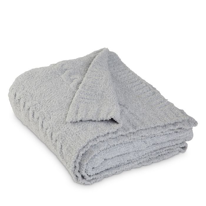 BAREFOOT DREAMS CozyChic Heathered Cable Blanket | Bloomingdale's (US)