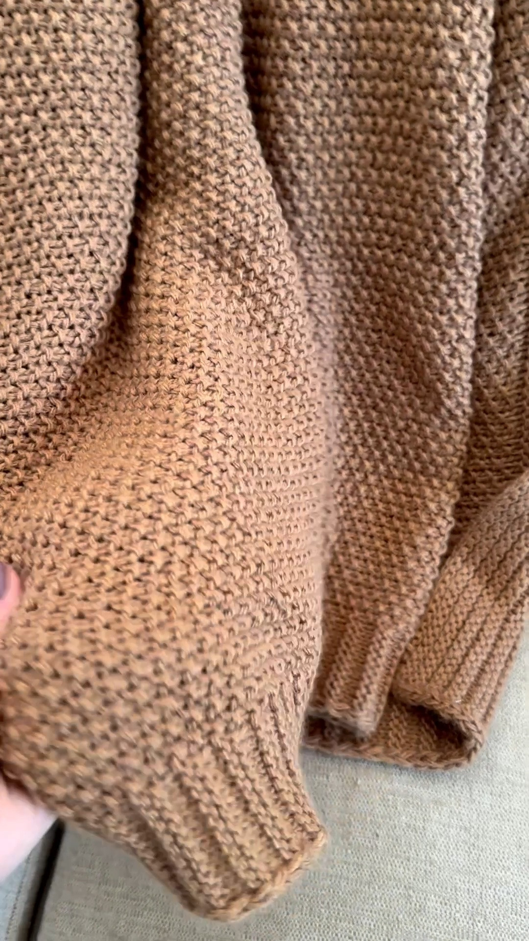 ￼￼ I had to buy my husband his own copy of this blanket because he gets upset when I put it away after fall.

#LTKdayinmylife #LTKstorytime #LTKHome