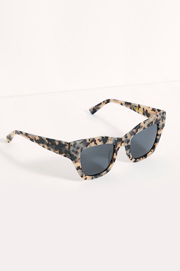 Decker Cat Eye Polarized Sunglasses by Free People, Snow Tort, One Size | Free People (Global - UK&FR Excluded)