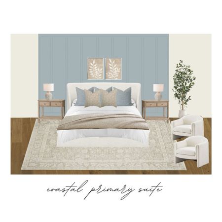 Coastal farmhouse bedroom

#LTKhome