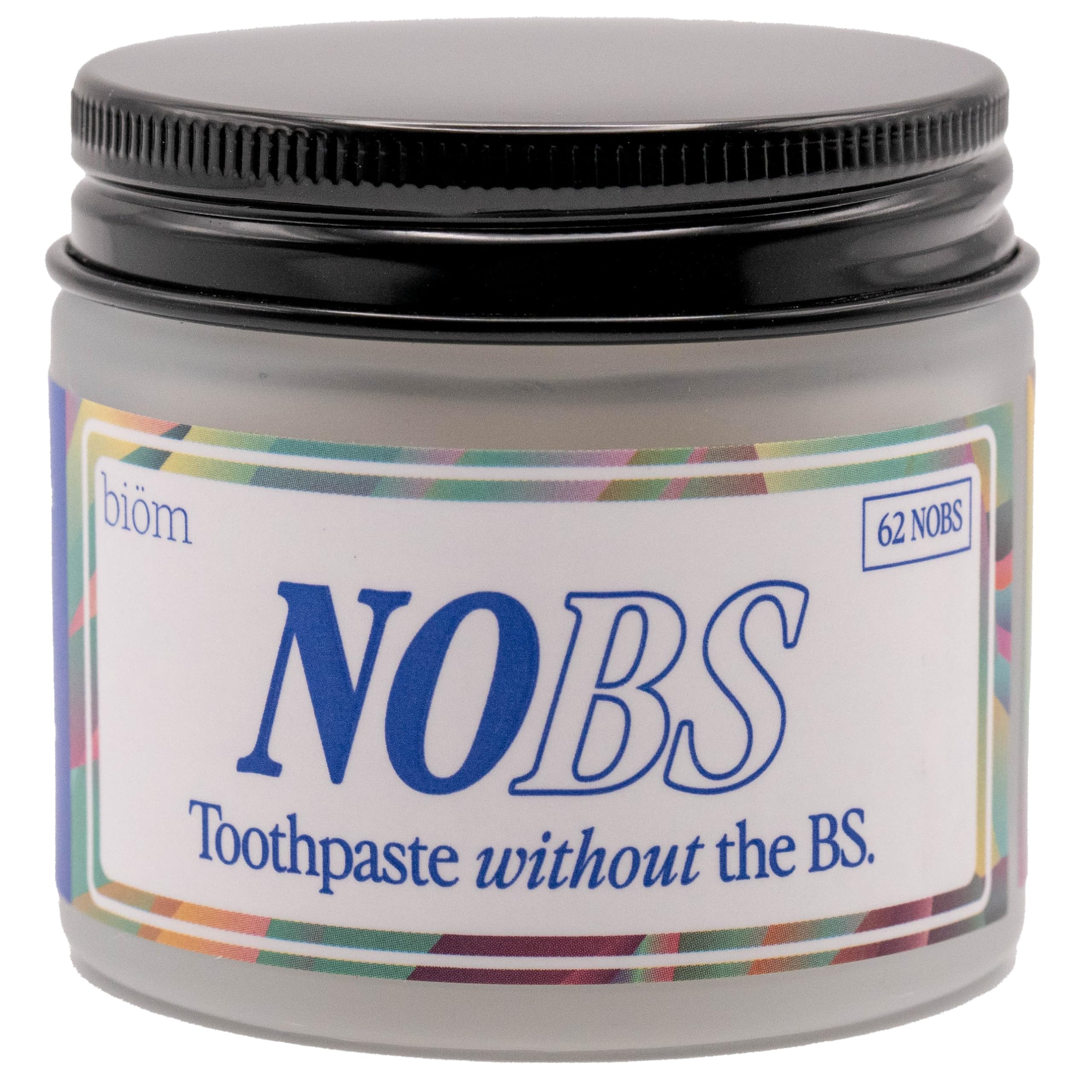 NOBS (No Bad Stuff) Toothpaste Tablets - Nano Hydroxyapatite, Fluoride & Plastic Free, Eco & Trav... | Amazon (US)