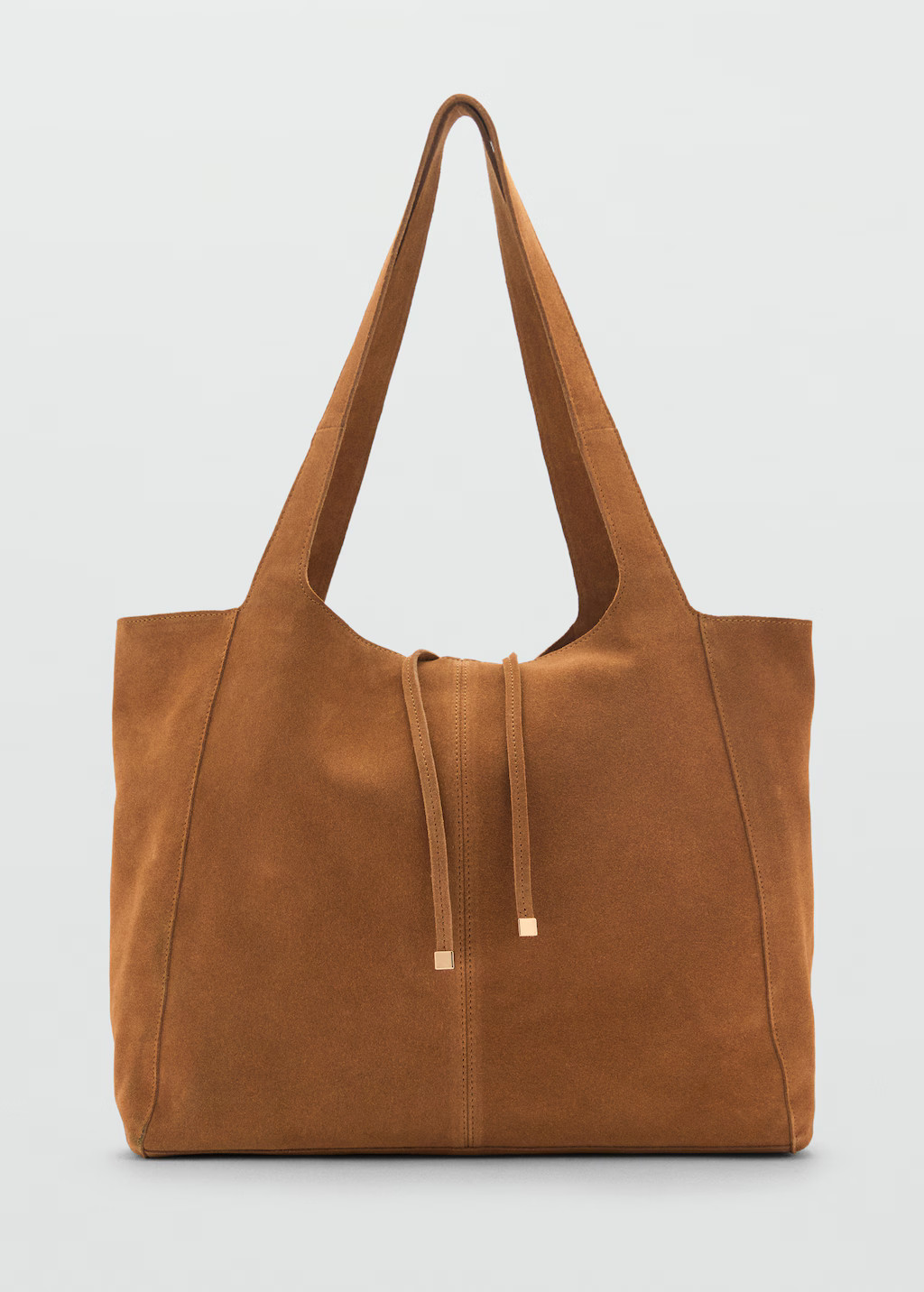 Suede shopper bag - Women | MANGO Canada | Mango Canada