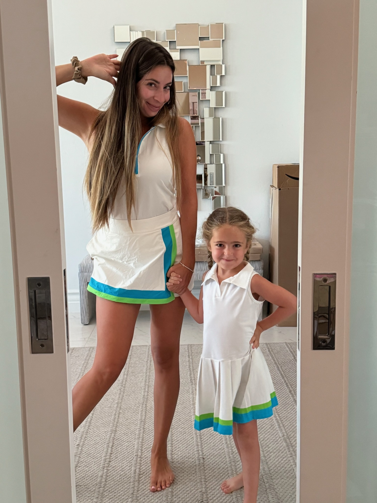 Matching mommy & daughter tennis dresses. Grabbed these from beach riot and loved them! They have tons of options from dresses, to bathing suits. Will link a few pieces.

mother daughter outfit
mommy & mini outfits 

 

#LTKSeasonal #LTKActive #LTKFamily