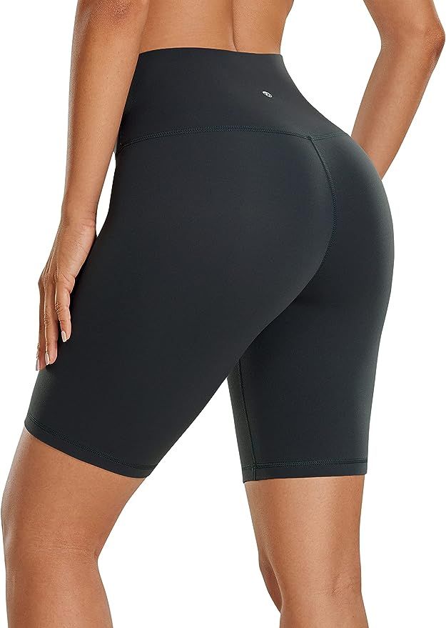 CRZ YOGA Womens Butterluxe Biker Shorts 2.5'' / 4'' / 6'' / 8'' - High Waisted Yoga Workout Runni... | Amazon (US)