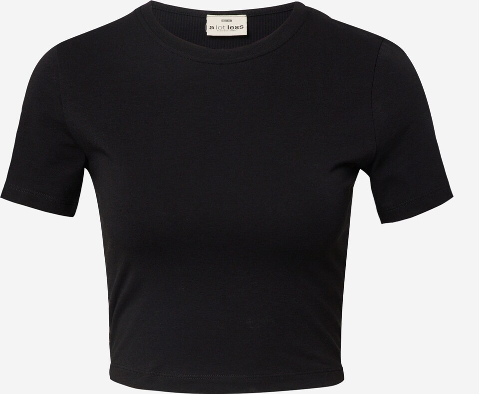 A LOT LESS Shirt 'Vivian' in Zwart | ABOUT YOU NL